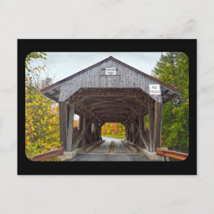 Carte Postale Pont couvert Power House, Vermont