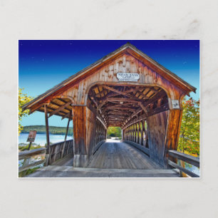 Carte Postale Pont couvert   Squam River Bridge, Ashland, NH