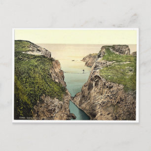 Carte Postale Pont de corde. Carrick-a-Rede. Co. Antrim, Irlande