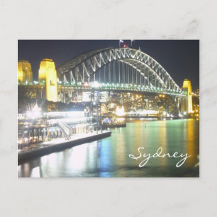 Carte Postale pont de la baie de sydney reflète