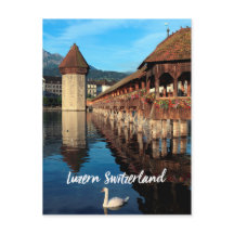 Pont de la Chapelle Lucerne en Suisse
