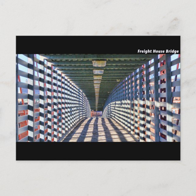 Carte Postale Pont de la maison de marchandises (Devant)