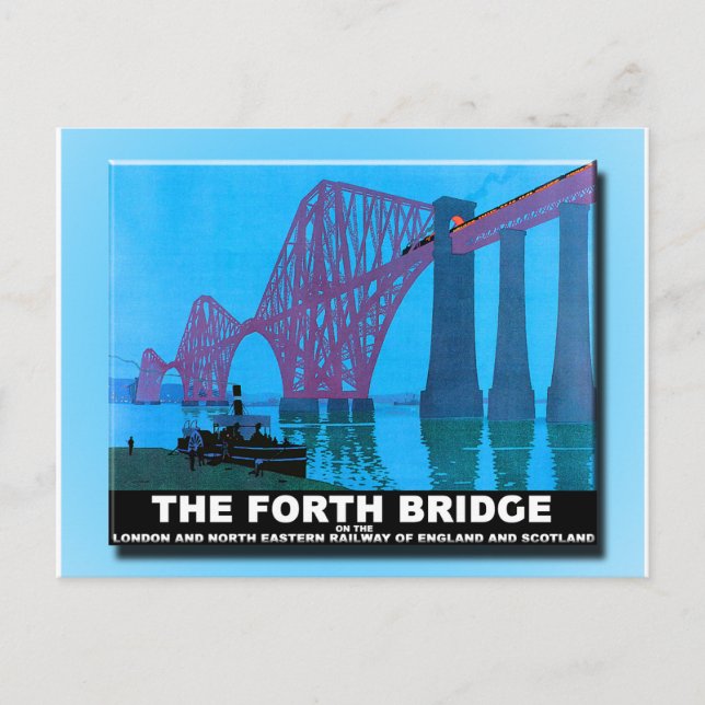 Carte Postale Pont de la route Forth (Devant)