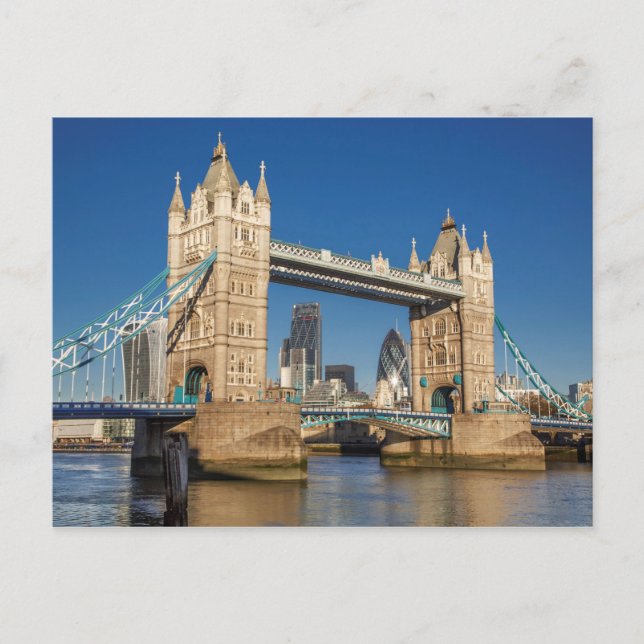 Carte Postale Pont de la Tour de Londres (Devant)