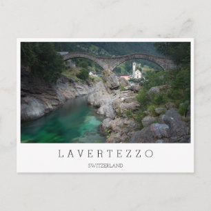 Carte Postale Pont de Lavertezzo dans la vallée de Verzasca, Sui