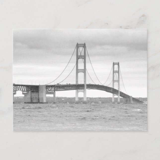 Carte Postale Pont de Mackinac (Devant)