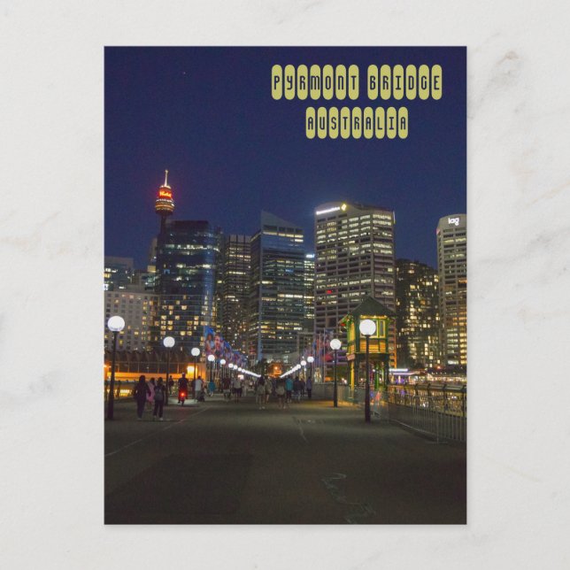 Carte Postale Pont de Pyrmont (Devant)