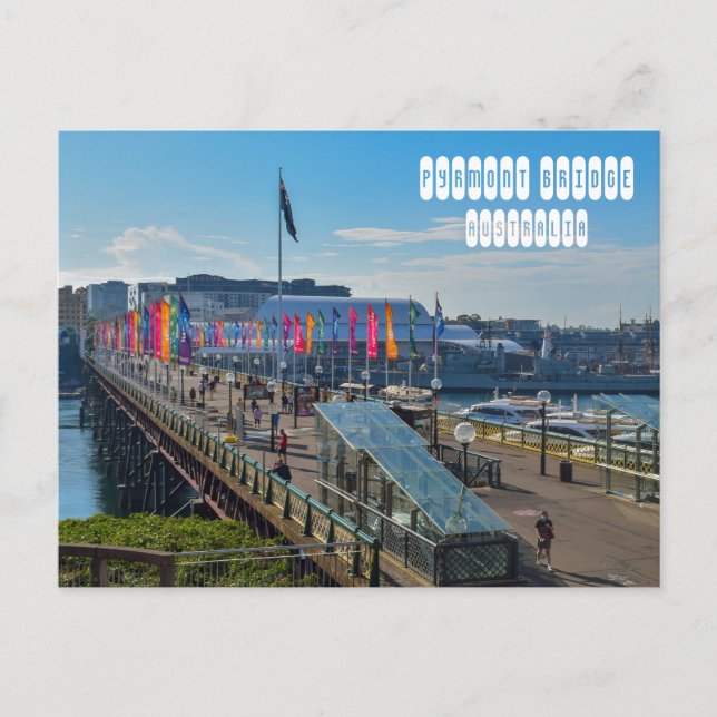 Carte Postale Pont de Pyrmont (Devant)