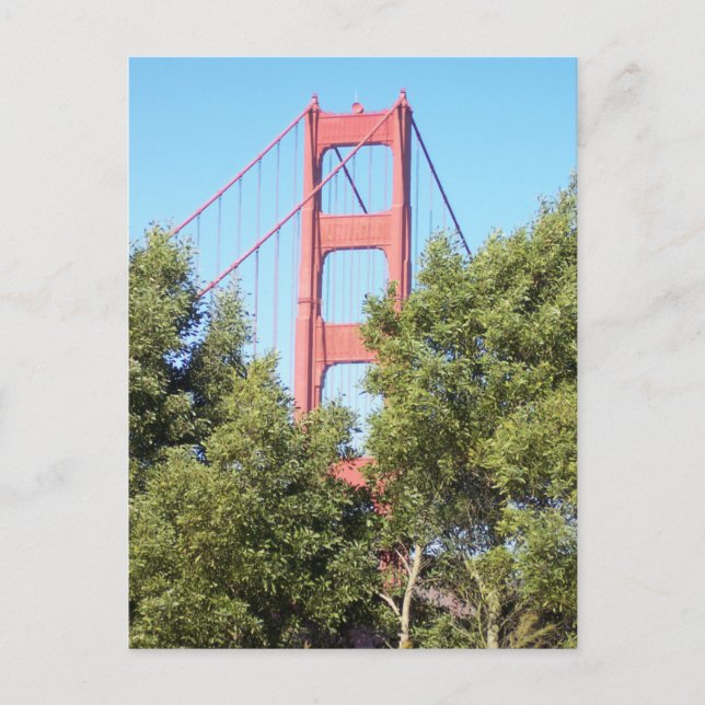 Carte Postale Pont de San Francisco (Devant)