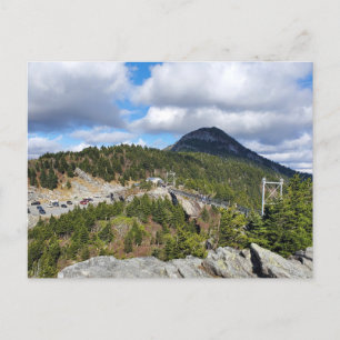 Carte Postale Pont de suspension de Swing Grand-père Mountain NC