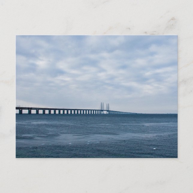 Carte Postale Pont d'Oresund (Devant)