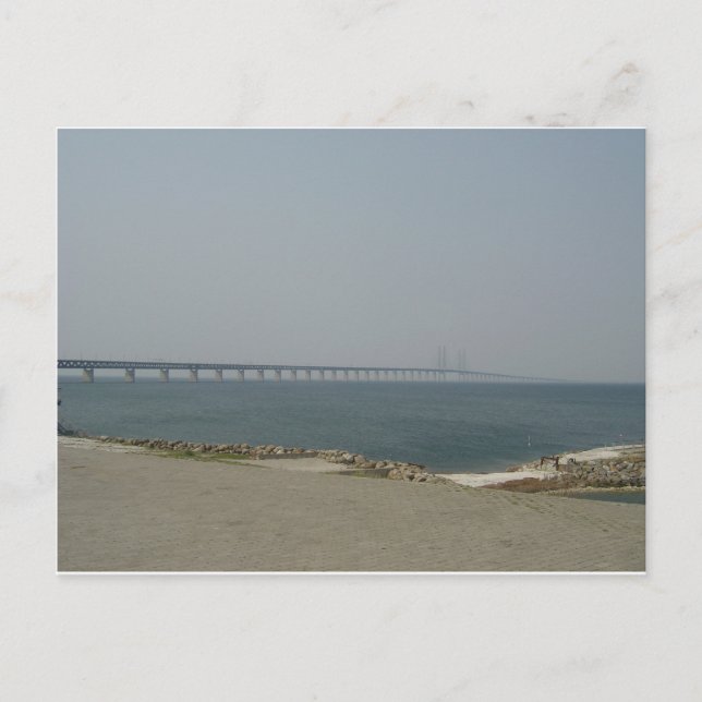 Carte Postale Pont d'Oresund (Devant)