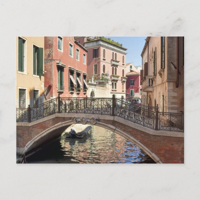 Carte Postale Pont du canal de Venise (Devant)
