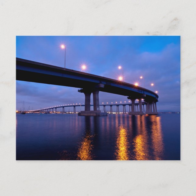 Carte Postale Pont du Coronado à Dusk (Devant)
