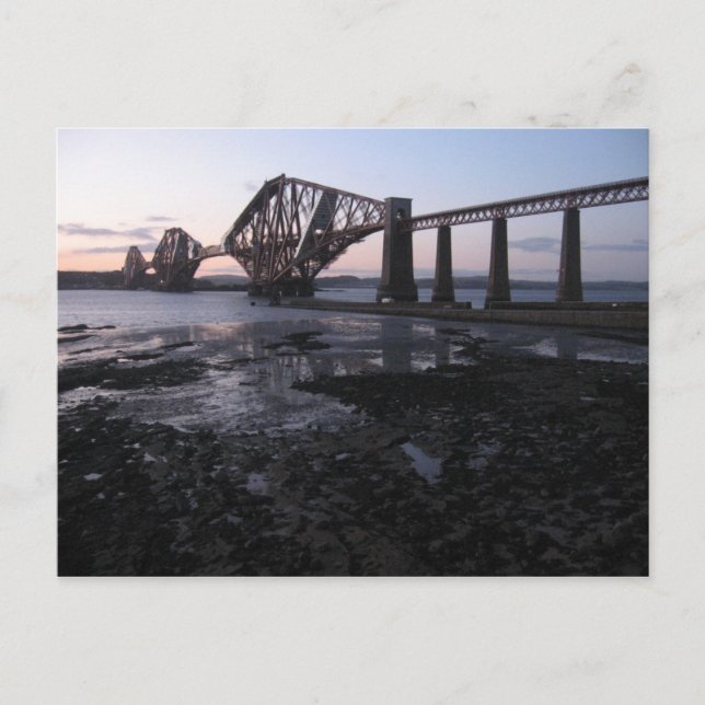 Carte Postale Pont du Forth Railway (Devant)