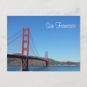 Carte Postale Pont du Golden Gate de San Francisco