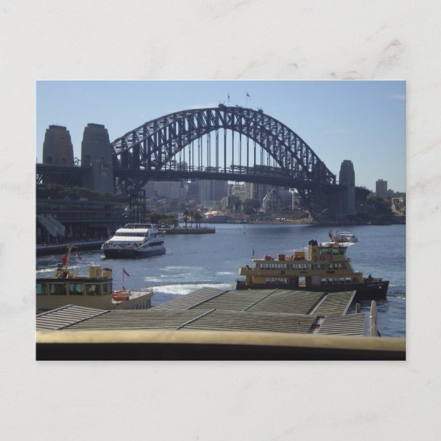Carte Postale Pont du port de Sydney (Devant)