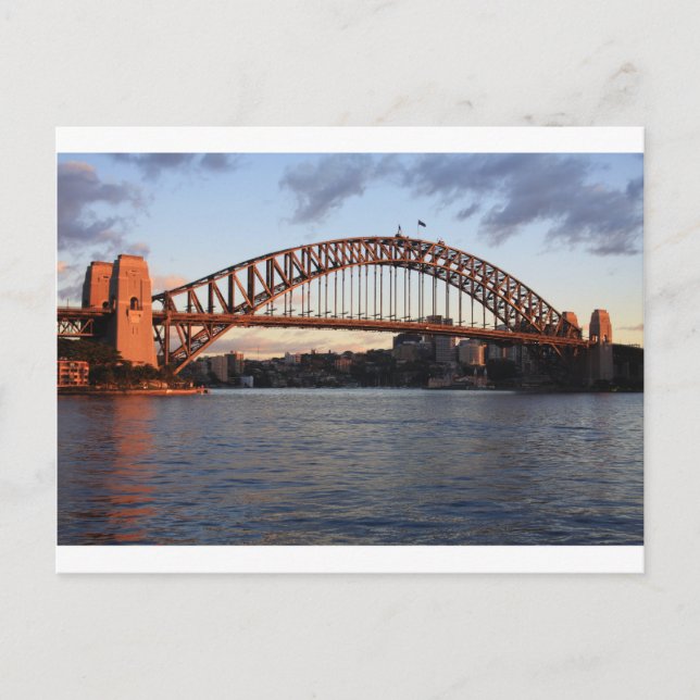 Carte Postale Pont du port de Sydney (Devant)