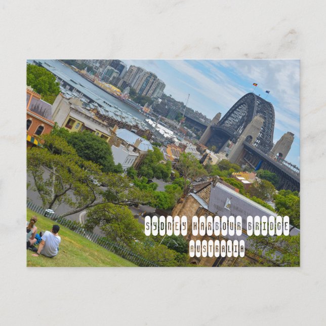 Carte Postale Pont du port de Sydney (Devant)
