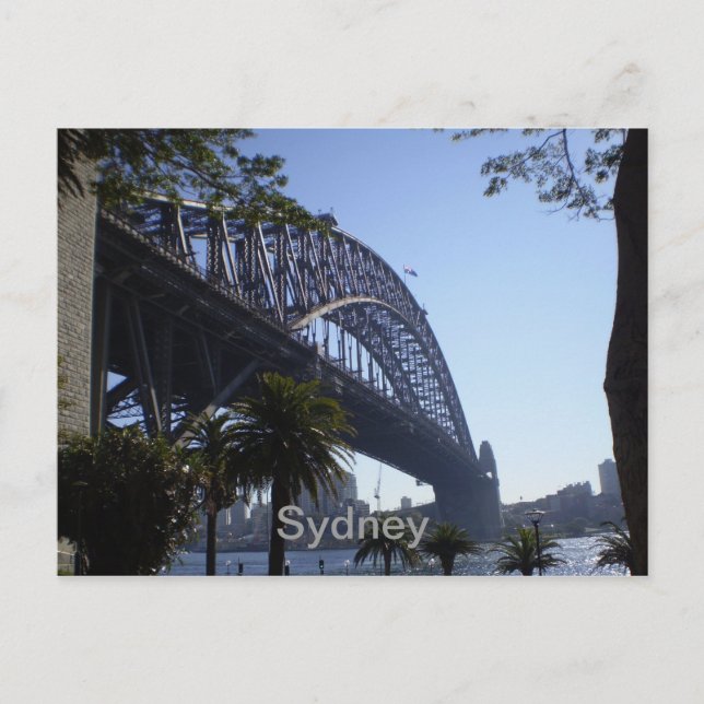 Carte Postale Pont du port de Sydney (Devant)