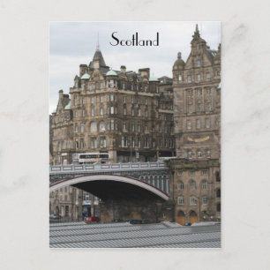 Carte Postale pont edinburgh-écosse