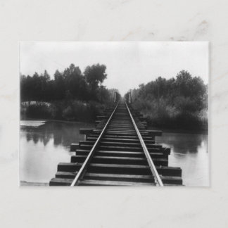 Carte Postale Pont ferroviaire 1800