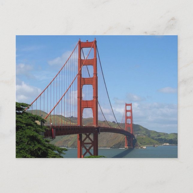 Carte Postale Pont Golden Gate (Devant)
