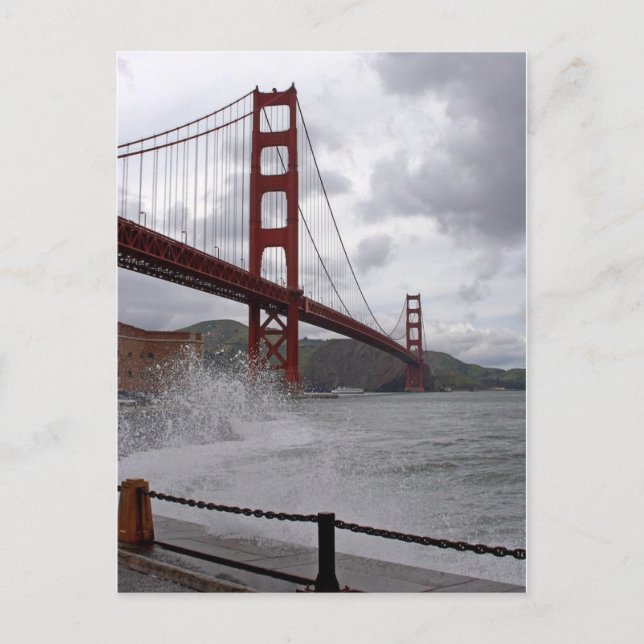 Carte Postale Pont Golden Gate (Devant)