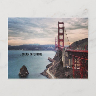Carte Postale Pont Golden Gate