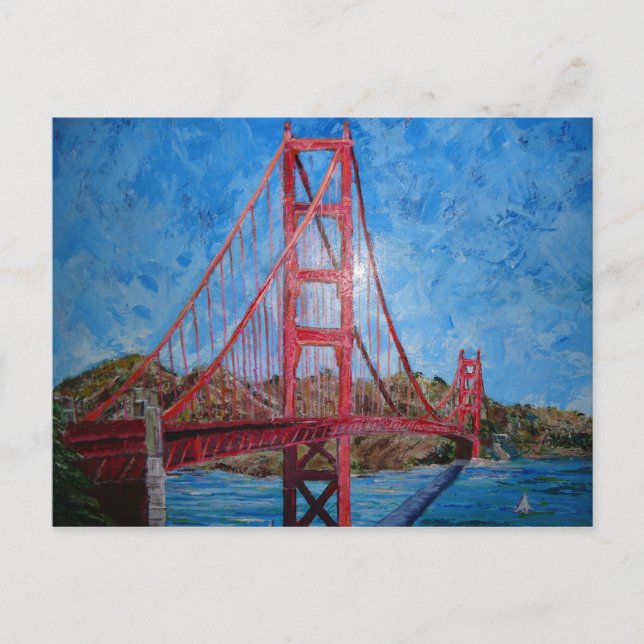 Carte Postale Pont Golden Gate (Devant)