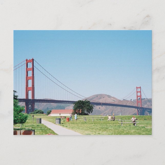 Carte Postale Pont Golden Gate (Devant)