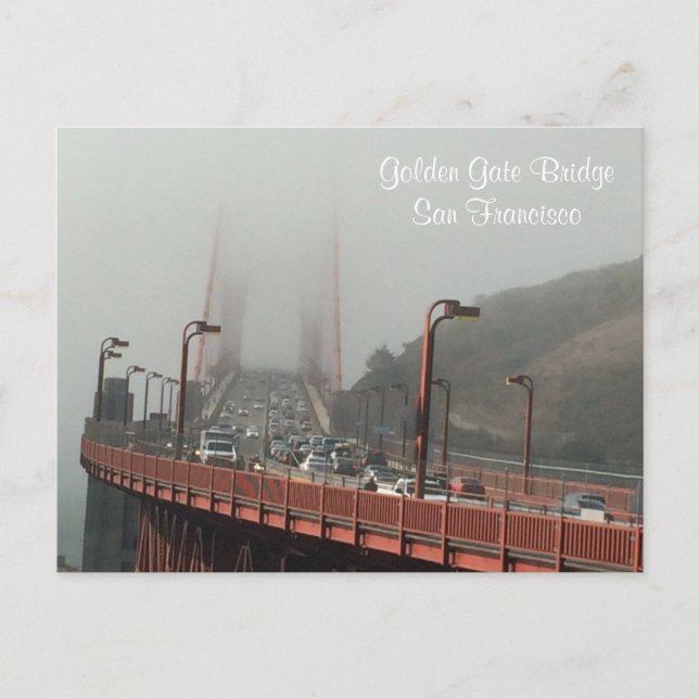Carte Postale Pont Golden Gate (Devant)