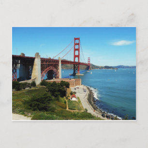 Carte Postale Pont Golden Gate