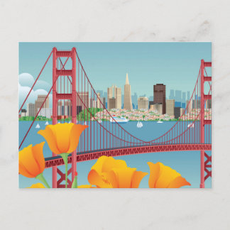 Carte Postale Pont Golden Gate | San Francisco, CA