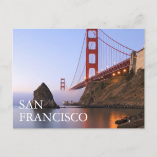Carte Postale Pont Golden Gate   San Francisco Californie