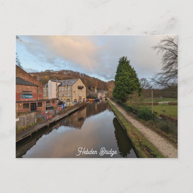 Carte Postale Pont Hebden (Devant)