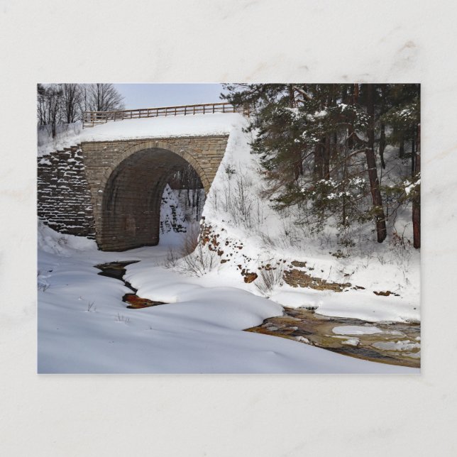 Carte Postale Pont Keystone, Ramsay, péninsule supérieure (Devant)