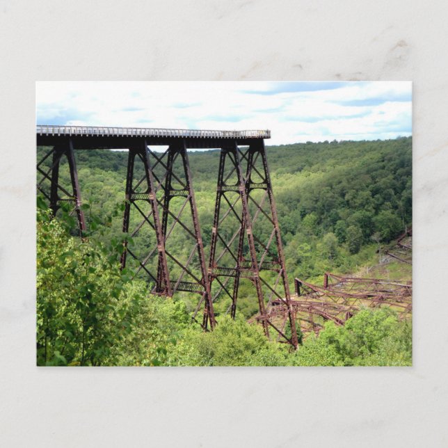 Carte Postale Pont Kinzua Skywalk (Devant)