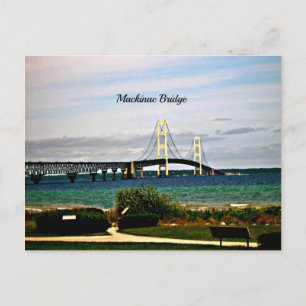 Carte Postale Pont Mackinac, île Mackinac