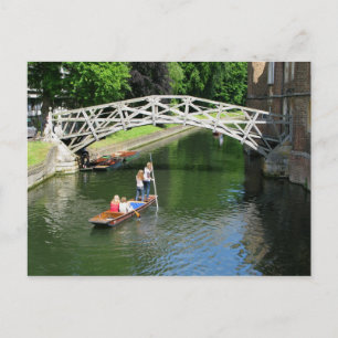 Carte Postale Pont mathématique, Cambridge