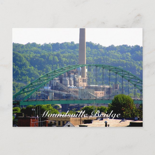 Carte Postale Pont Moundsville (Devant)