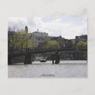 Carte Postale Pont Old Amsterdam