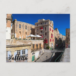 Carte Postale Pont, rue étroite avec escaliers à La Valette