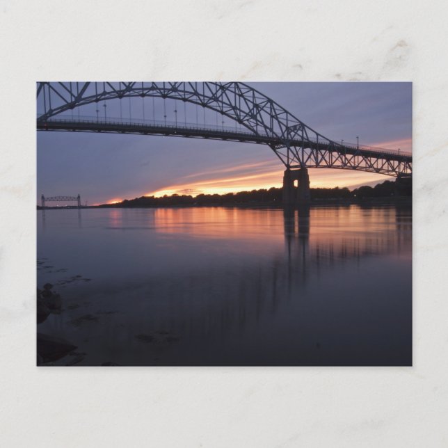 Carte Postale Pont Sagamor au-dessus du canal Cape Cod, 2 (Devant)