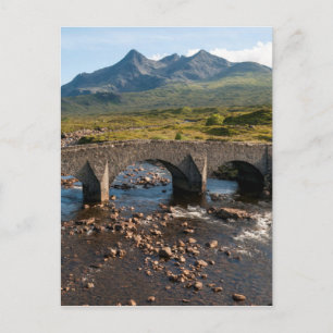 Carte Postale Pont Sligachan, île de Skye, Écosse