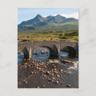 Carte Postale Pont Sligachan, île de Skye, Écosse