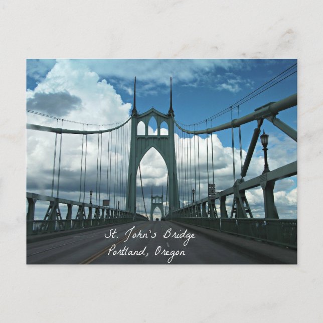 Carte Postale Pont St. John's, Portland (Oregon) (Devant)