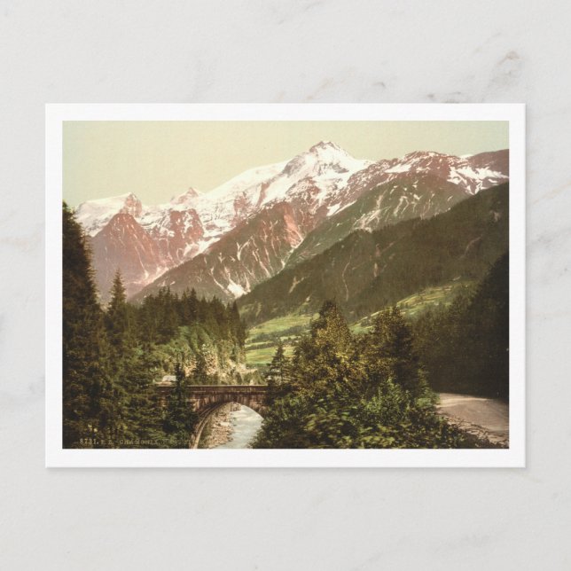 Carte Postale Pont Ste Marie, Vallée de Chamonix, France (Devant)