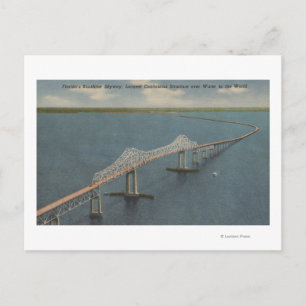 Carte Postale Pont Sunshine Skyway de FlorideFloride