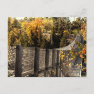 Carte Postale Pont Suspension de la gorge Ranney